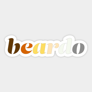 Beardo Sticker